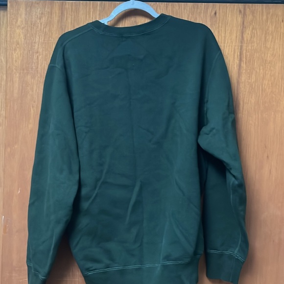 Mens Green Crewneck - Picture 3 of 4